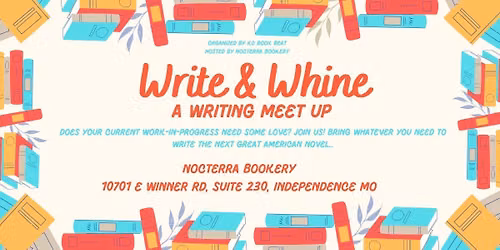 Write & Whine: a writing sprint meetup