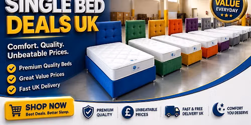 Pink Bed-Single Panel Line Bed-Single Bed and Mattress-Single Bed Frame-Velvet Bed-HomeDelivery-COD
