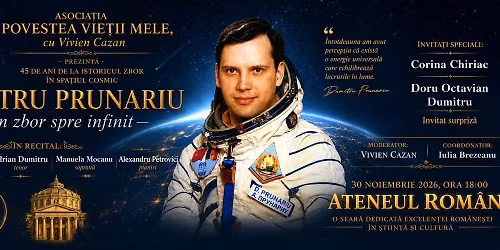  DUMITRU PRUNARIU: un zbor spre infinit - Ateneul Roman 