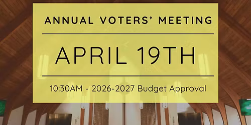 Annual Voters' Meeting