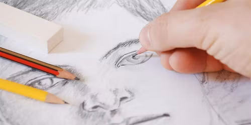 Teen Art Session - How to Draw a Face Step-By-Step