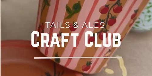 Craft Club: Paint Your Own Pottery