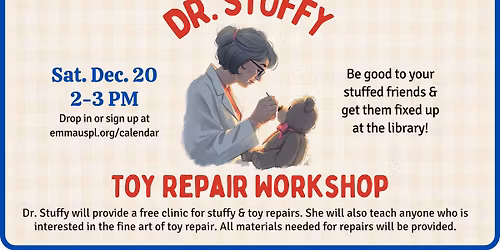 Dr. Stuffy Toy Repair Workshop