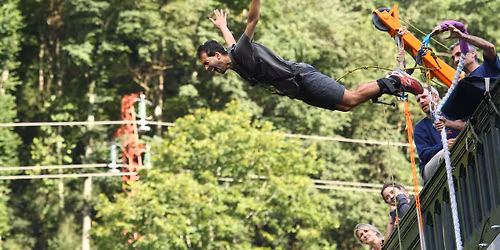 160ft Salford Quays Bungee Jump