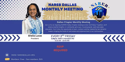 NAREB November Dallas Chapter Monthly Meeting