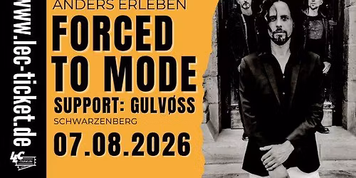 Forced to Mode auf der Waldb\u00fchne Schwarzenberg