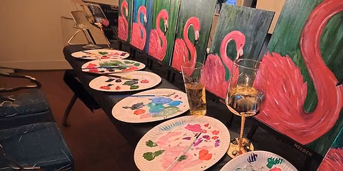 Sip & Paint Night \u2013 Moonlit Blossom - **3 Spaces Remaining!**