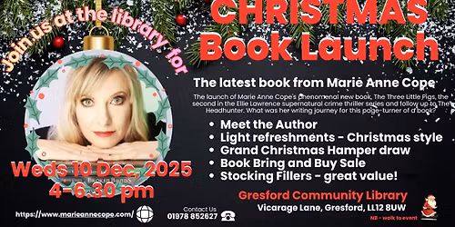 Christmas Book Launch and Fair