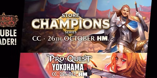 FaB Double-Header: Store Champions Series at Hobby Master
