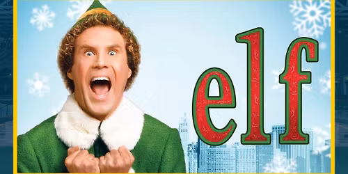 Movie night at Bo Diddley Plaza featuring Elf