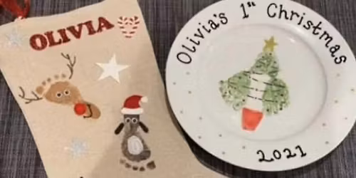 Baby's First Christmas - Keepsake craft - Tiny Treasures from The Creation Station