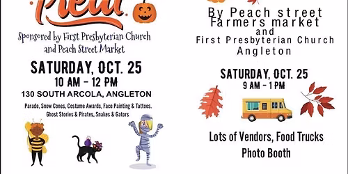 Pumpkin Spice Market with Trunk or Treat! 