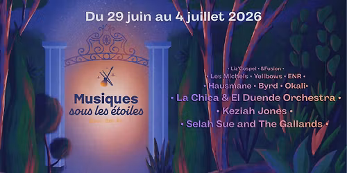 Festival Musiques sous les \u00e9toiles \u2013 8e \u00e9dition \u2728 Bouc-Bel-Air