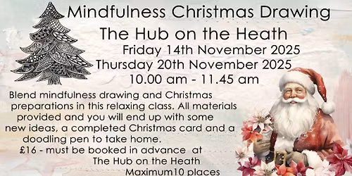 Mindfulness Christmas Drawing