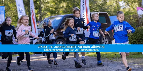 41. jooks \u00fcmber Porkuni j\u00e4rvede. Jooksusarja 11. etapp 