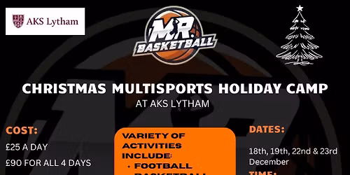 Multi sports holiday camp