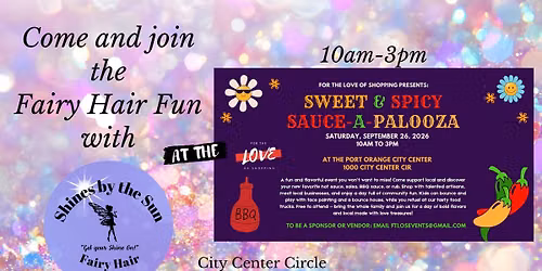 Fairy Hair Fun at the Sauce-a-Palooza Festival ~ Port Orange