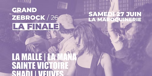 La finale du Grand Zebrock 2026 