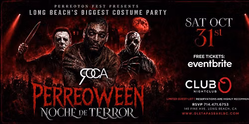 PERREOWEEN PARTY - FREE WITH RSVP