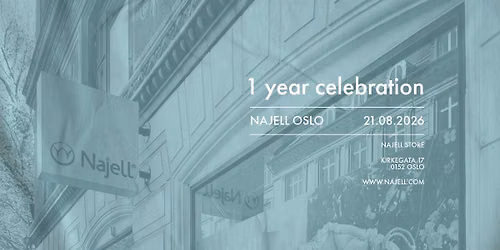 Najell Oslo \u2014 1 \u00e5rs fejring
