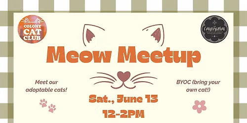 Meow Meetup @ The Congregation