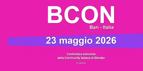 BCON Bari 2026 