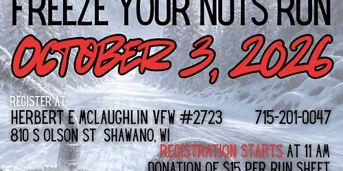 29th Annual Freeze Your Nuts Run