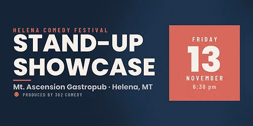 Helena Comedy Festival: Stand-Up Showcase at Mt. Ascension