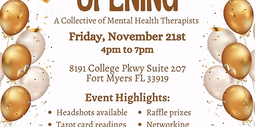 Mental Health Office Grand Opening