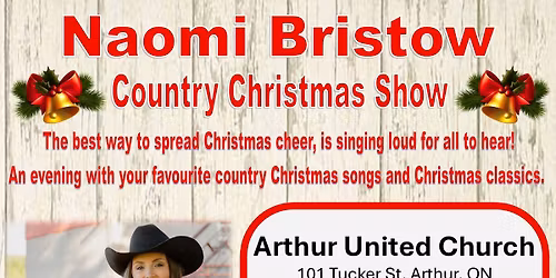 Naomi Bristow \u2013 Country Christmas Show