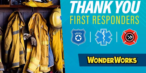 First Responders Week at WonderWorks Branson \ud83d\ude92