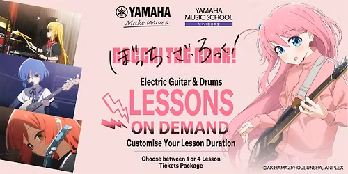 Bocchi the Rock (Drums) @ Plaza Singapura | From $48