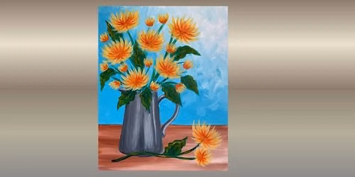 \ud83c\udf3c\ud83c\udf42 Paint and Sip: Marvelous Mums \ud83c\udfa8\u2728