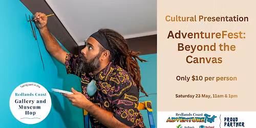 Gallery and Museum Hop: Redland Art Gallery, The Mezz: Beyond the Canvas: Art, Music and Connection.