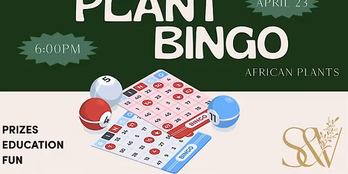 Stem & Vine Plant Bingo: African Origins