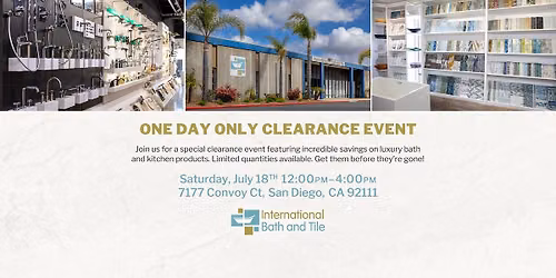 One Day Clearance Sale