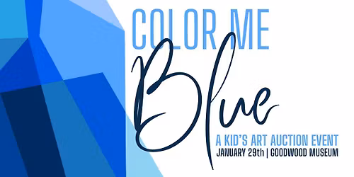 Color Me Blue: A Kid's Art Auction