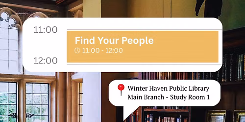 Find Your People: Parent Meetup for Homeschool Families of Children with Unique Abilities 