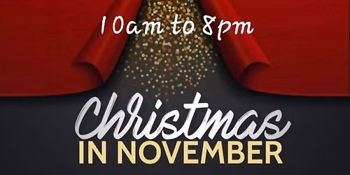 Christmas in November - Craft Fair