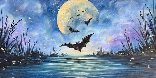 Paint and Sip: Moonlit Mystic Creatures