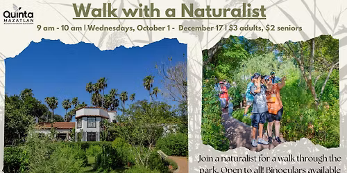 Walk With A Naturalist