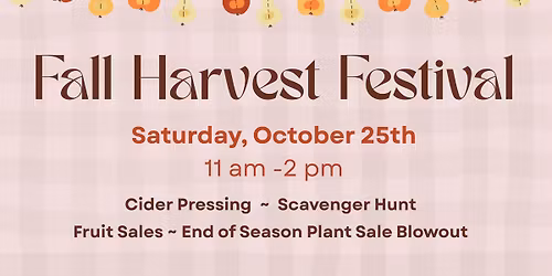 Fall Harvest Festival