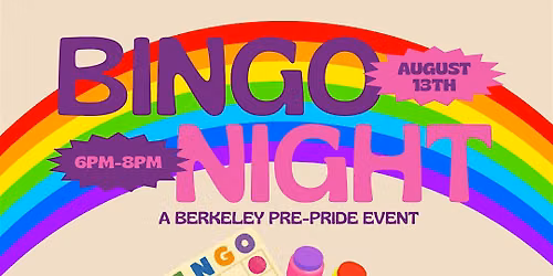 Bingo Night: A Berkeley Pre-Pride event