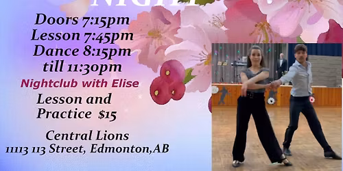 Ballroom Lesson and Dance at Central Lions
