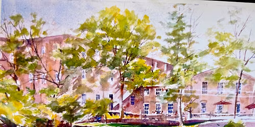 Watercolor Painting Outdoors with Alice Struck