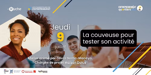 La couveuse pour tester son activit\u00e9