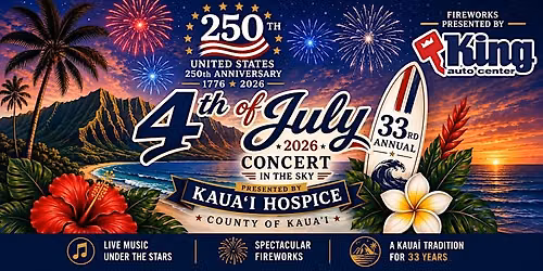 Kauai Hospice 4th of July Concert in the Sky