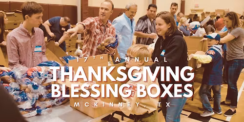 Thanksgiving Blessing Boxes 2025