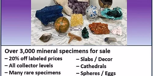 Gem and Mineral Show: Lou and Tony Pulliam Collection