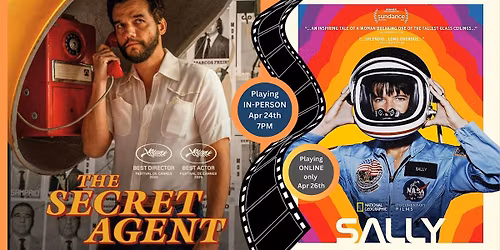 Showing at the HUB Film Club Apr 24th and Apr 26th